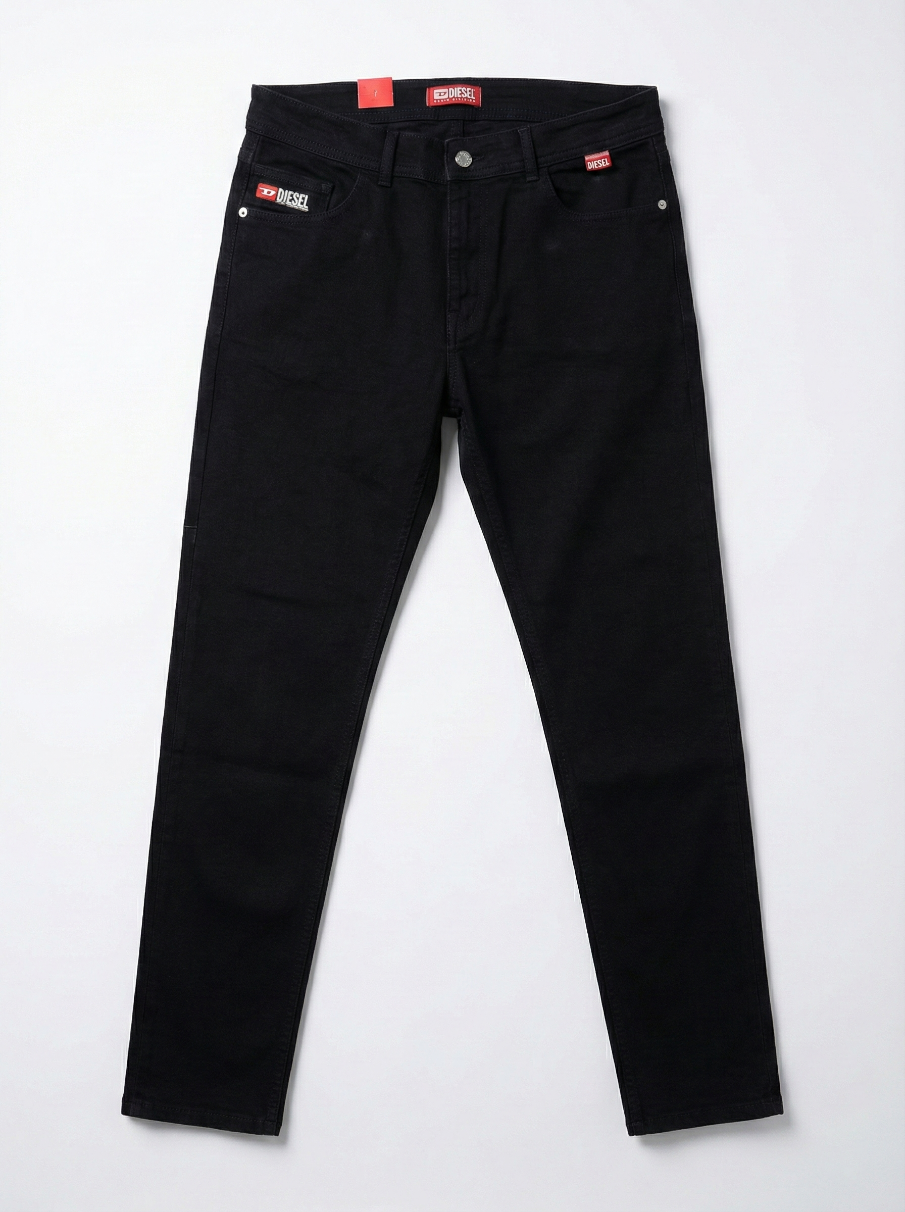 Diesel Siyah Regular Fit Jean