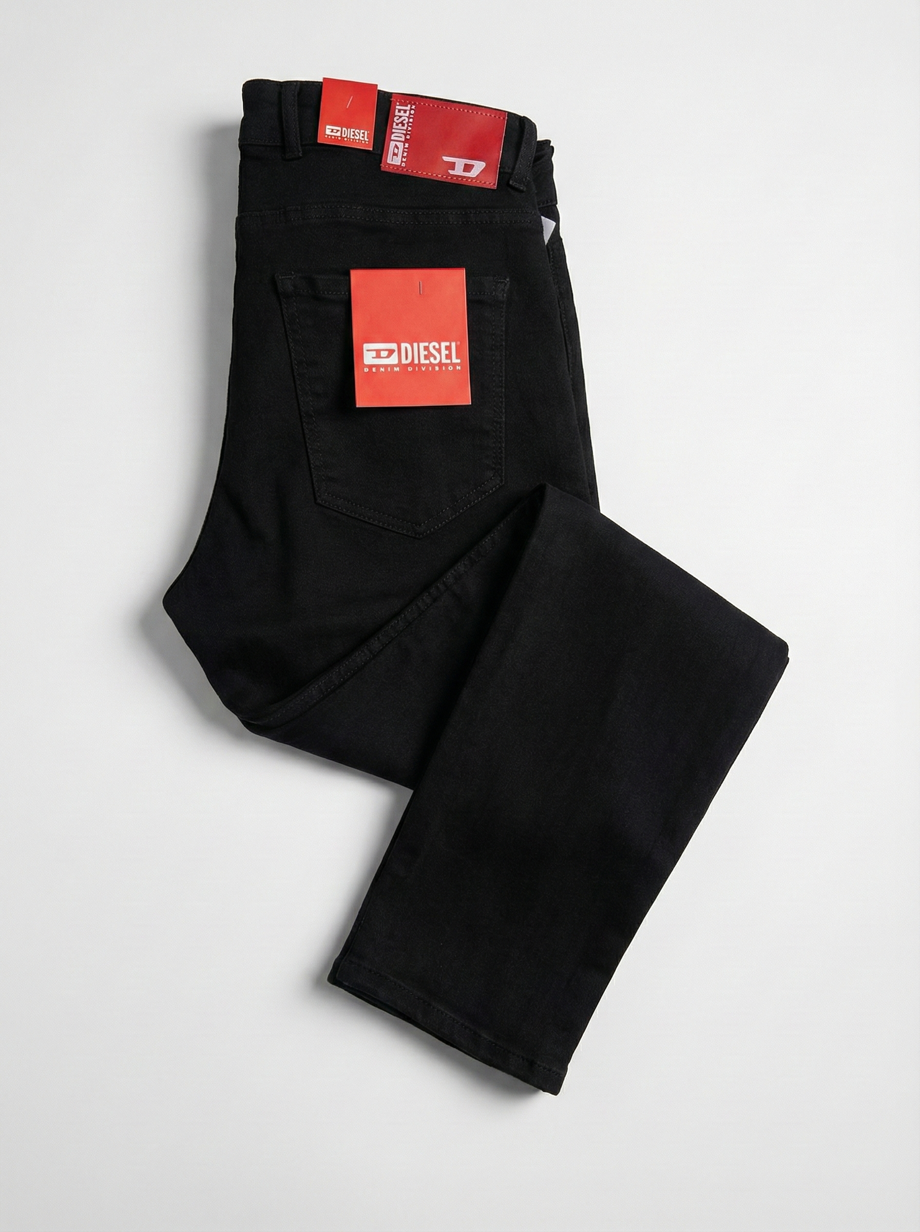 Diesel Siyah Regular Fit Jean